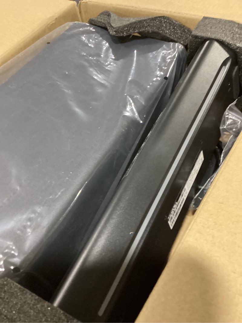 Condition photo showing Good Condition for saiyin sound bars for tv with subwoofer, 2.1 deep bass small soundbar monitor speaker home theater surround system pc gaming bluetooth/aux/optical connection, wall mountable 17-inch