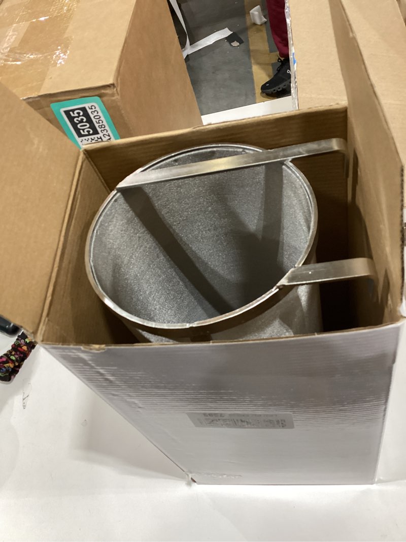 Condition photo showing Good Condition for Goaste 6x14 Inch Hop Spider, 300 Micron Mesh Hop Filter, 304 Stainless Steel Hopper Strainer for Home Beer Brewing Kettle, Tea Kettle