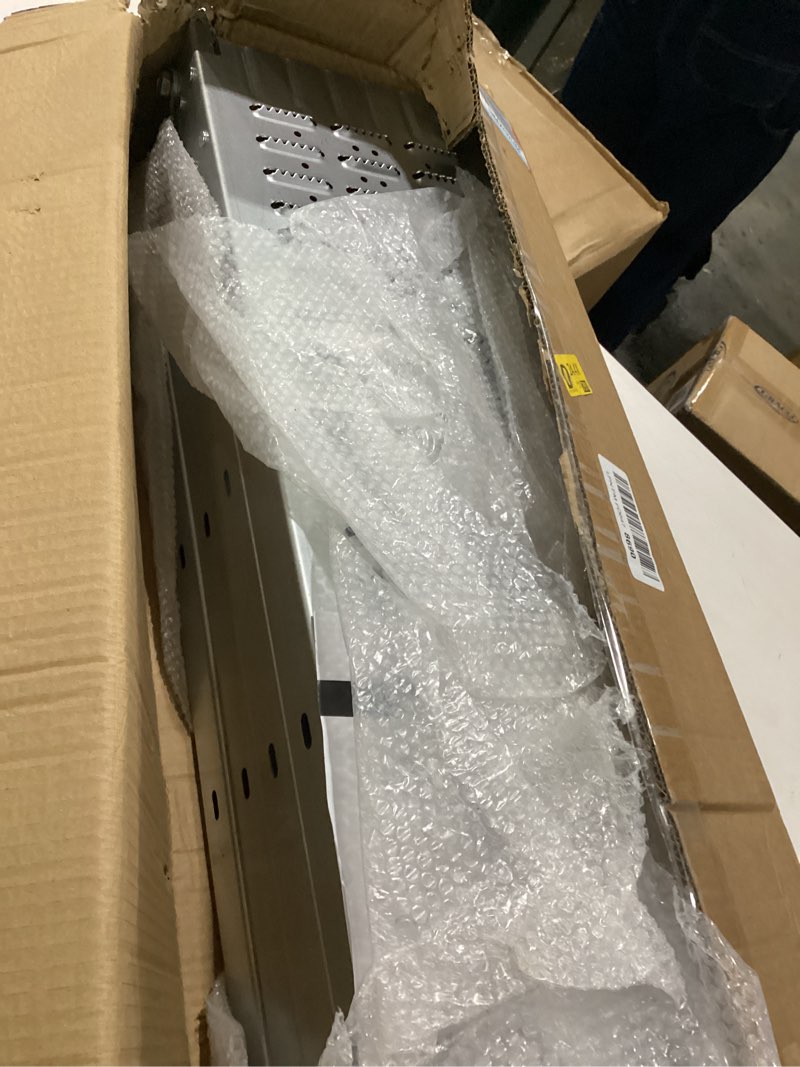Condition photo showing As Is for incomplete ramp only 72.5\" heavy duty folding loading ramps, 1500lb capacity, ideal for motorcycles, lawn mowers, atvs, utvs, and more – pack of 2 with safety straps and gloves