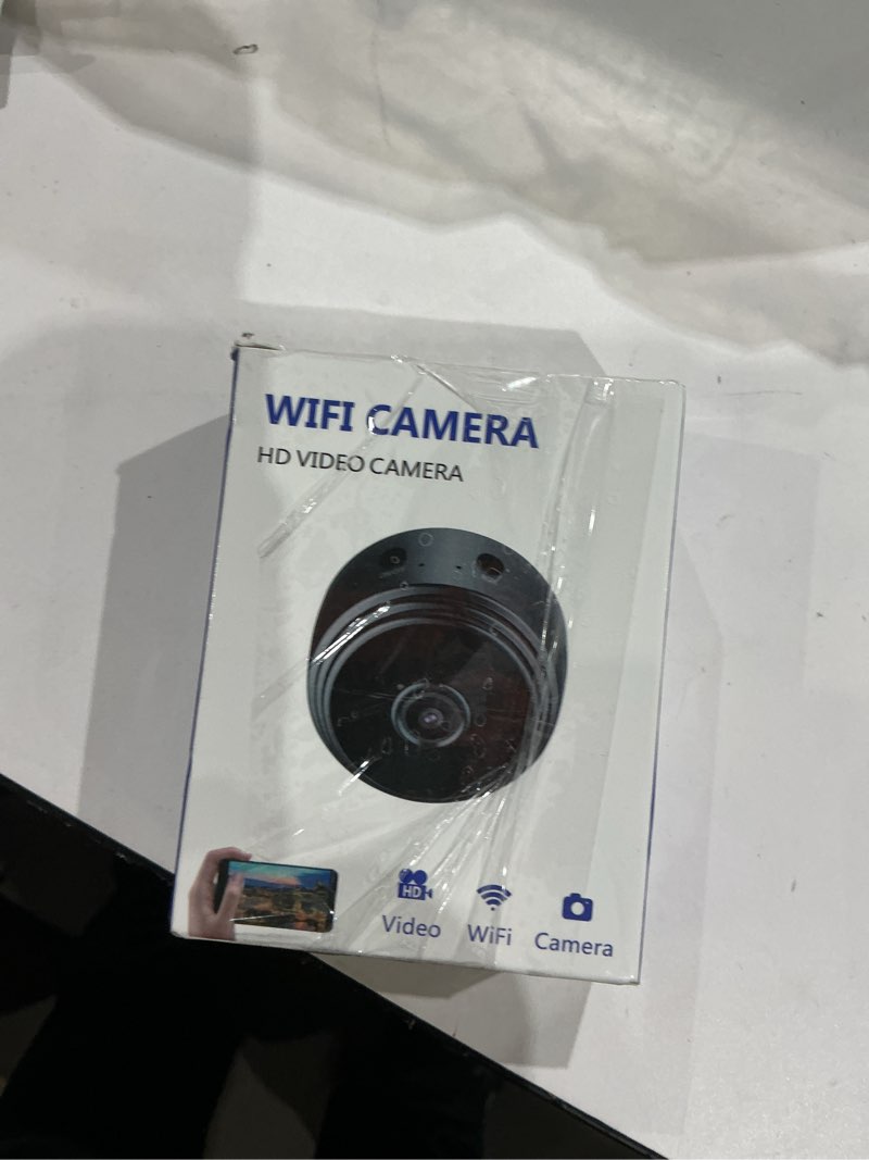Condition photo showing New/Like New for 1pcs only 0.9 inch hidden camera with audio/video mini small spy home indoor night vision motion detection baby monitor wireless outdoor nanny wifi espias security secret (1, black, mini) black mini 1