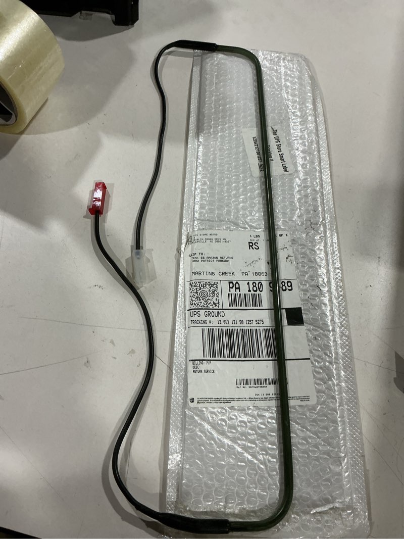 Condition photo showing As Is for 242044020 242044008 refrigerator defrost heater kit fit for frigidaire refrigerator electrolux,gibson,kelvinator,white,westinghouse,tappan,kenmore,ap4567873,ps3408665,1792999,ah3408665,ea3408665, 1 pc