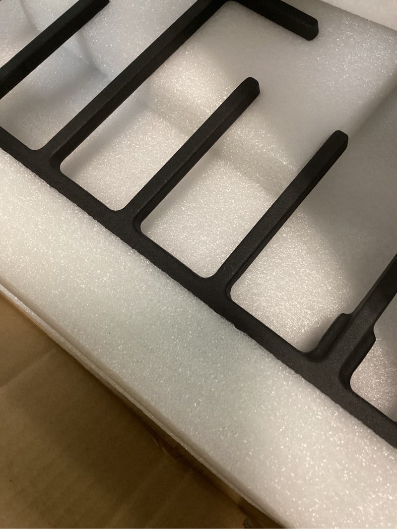 Condition photo showing Good Condition for atgestore upgraded w10620480 burner grate replacement for whirlpool stove parts cast iron grate wfg320m0bw3 wfg505m0bs3 whirlpool 5 burner gas range stove top cooktop surface burner grate rack 1 set whirlpool w10620480