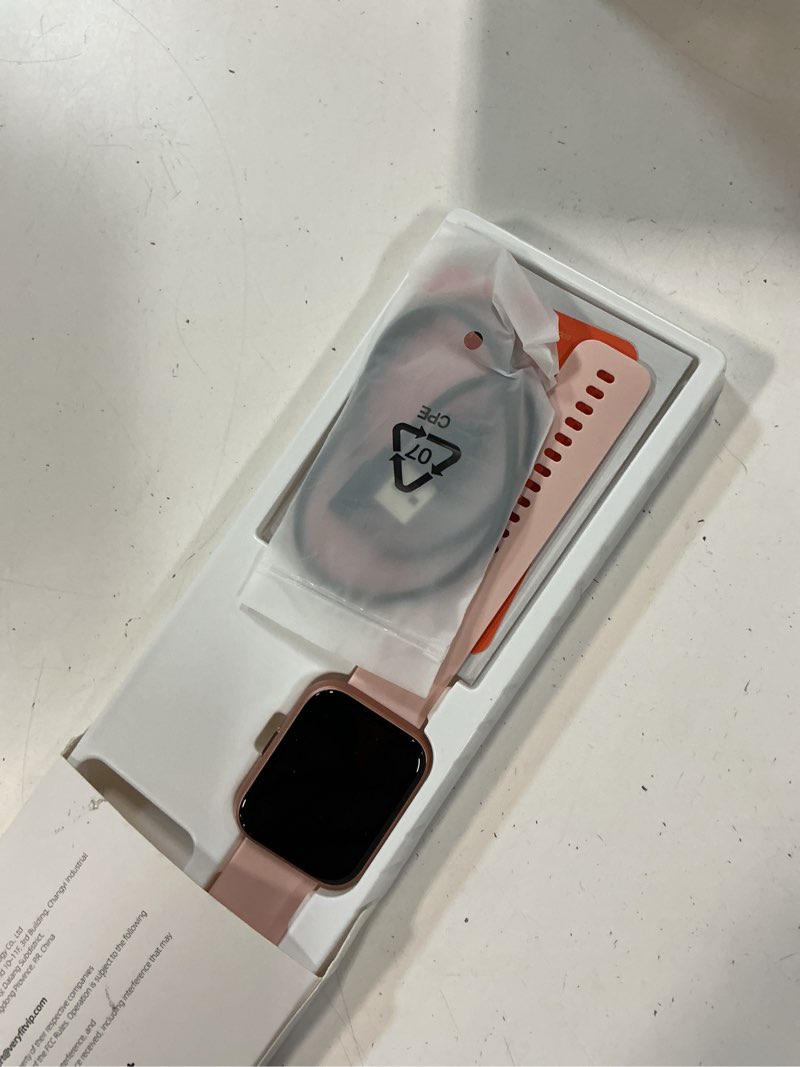 Condition photo showing Good Condition for fitpolo smart watches for women android iphone, 1.8'' hd women smartwatch with alexa built-in, bluetooth calls, ip68 waterproof, 7 days battery, heart rate/sleep/spo2 monitor, 110 sports mode rose pink