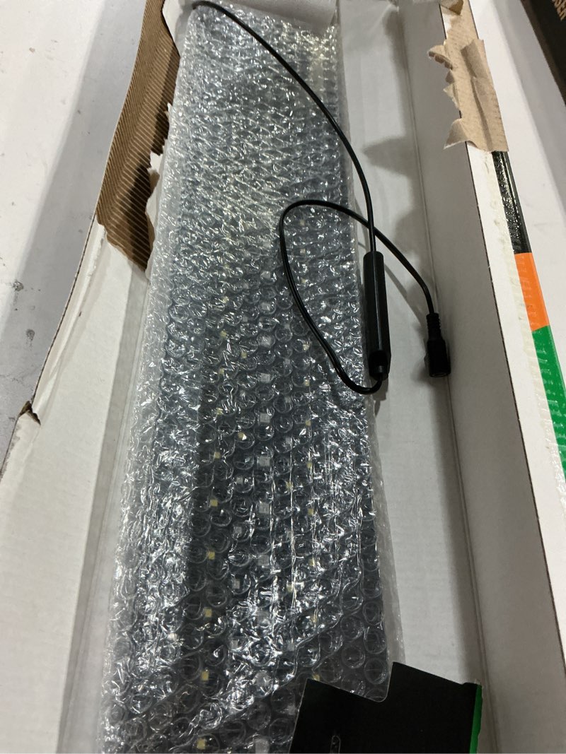 Condition photo showing As Is for hygger Advanced LED Aquarium Light with Timer, 24/7 Lighting Cycle & DIY Mode, Full Spectrum Fish Tank Light for 24-30 in Freshwater Planted Tank 24"- 30"