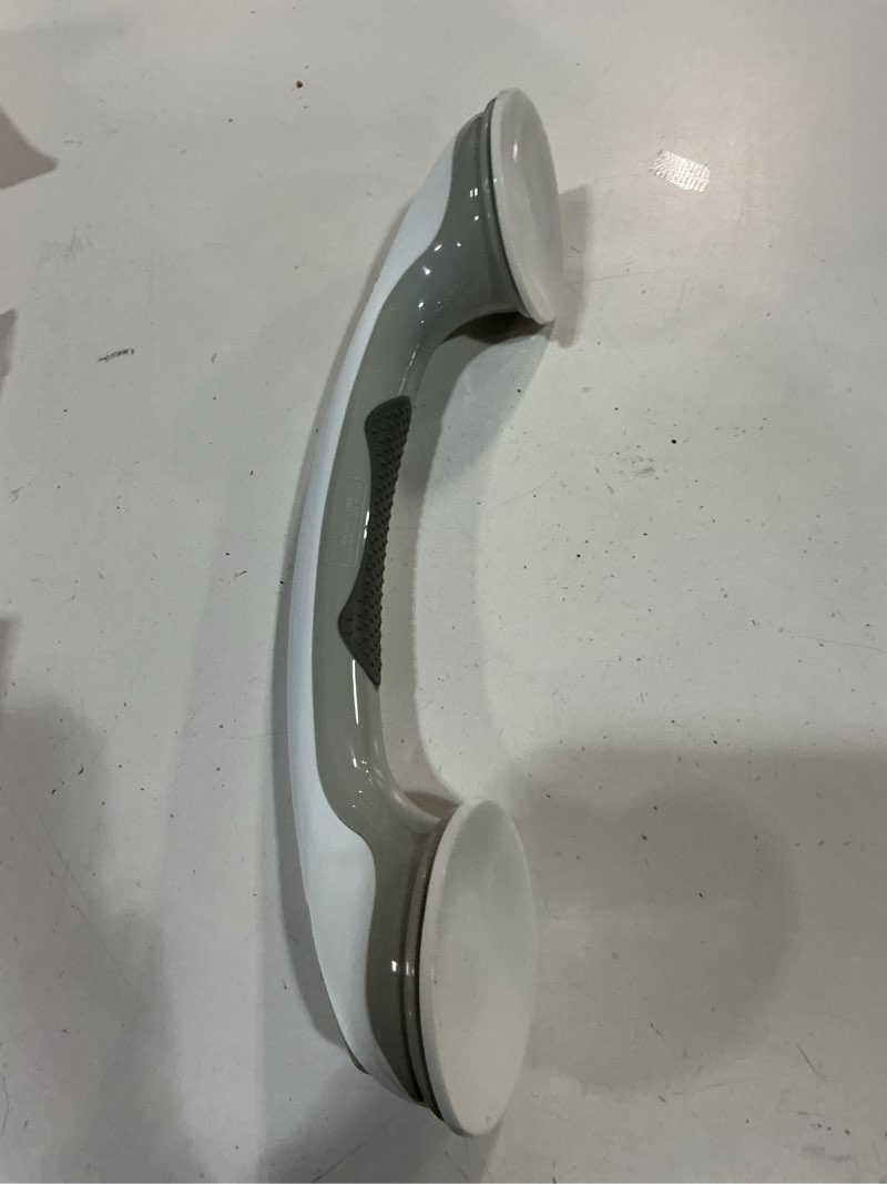 Condition photo showing As Is for mhi safe-er-grip 16-in white suction cup grab bar