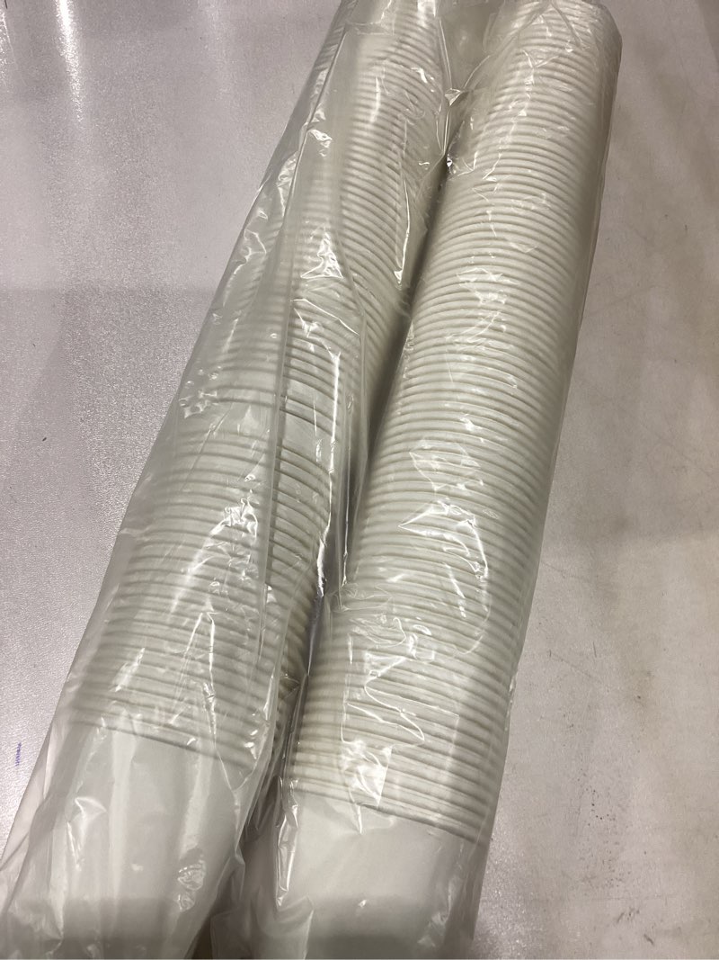 Condition photo showing Good Condition for RACETOP 1000 pack 8 oz Paper Coffee Cups Disposable, Hot Coffee Cups 8oz, Office Coffee Cup (8 oz 1000 pack) (white, 1000) 8 oz 1000.0
