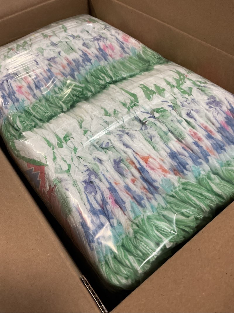 Condition photo showing Good Condition for pampers training pants - easy ups boys & girls bluey - size 3t-4t, 124 count, children's potty underwear (packaging may vary) 3t-4t 124