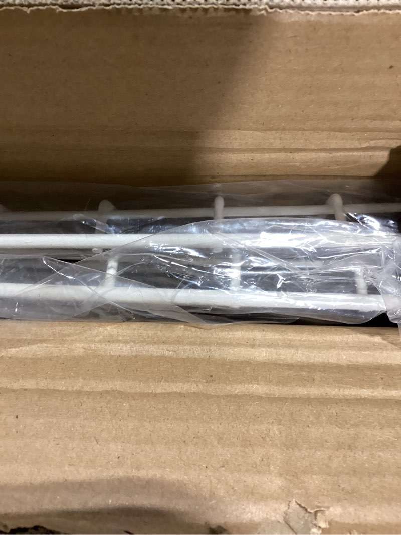 Condition photo showing New/Like New for Ultrawall Wall Mounted Storage Shelf, Garage Shelves 24x12 Inch, Metal Shelf Rack, Heavy-Duty Wall Organizer for Closet, Kitchen, Laundry Room 2 Pack, White