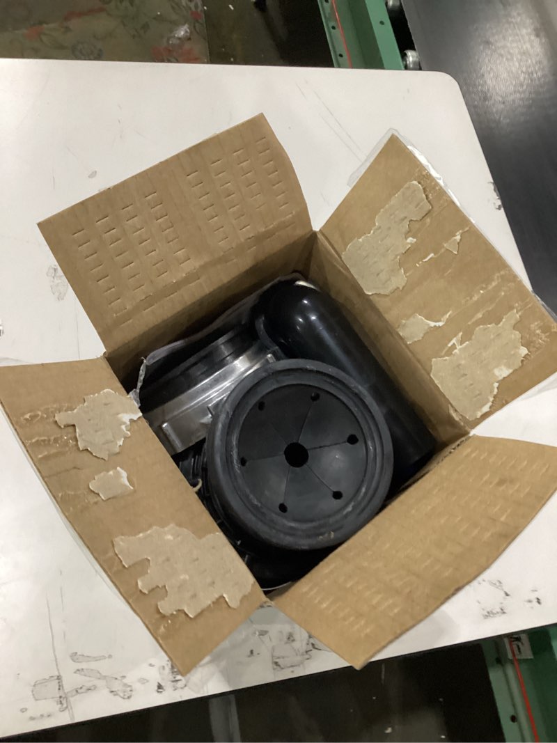 Condition photo showing As Is for GE Disposall Continuous Feed 1/3 Horsepower Motor Garbage Disposer, Good for Grinding: Cooked Pasta & Fruit Peels, Easy Install Kit, Non-Corded, Recommended for 1-2 Person Homes, GFC320N 1/3 HP Non-Corded