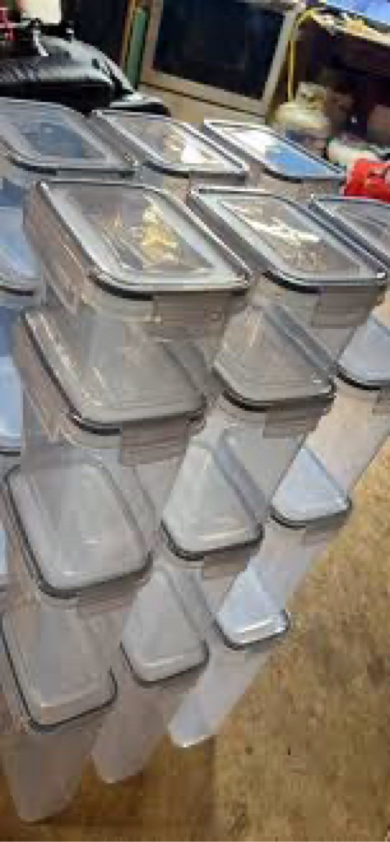 Airtight Food Storage Containers with Lids, Vtopmart 24 pcs Plastic Kitchen and Pantry Organization 