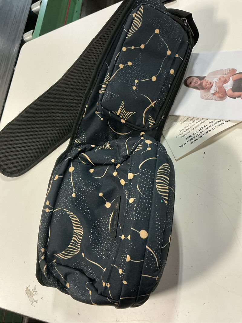 Condition photo showing Good Condition for momcozy hip seat baby carrier - adjustable waistband with original 3d belly protector, ergonomic carrier with various pockets for newborns & toddlers up to 45lbs