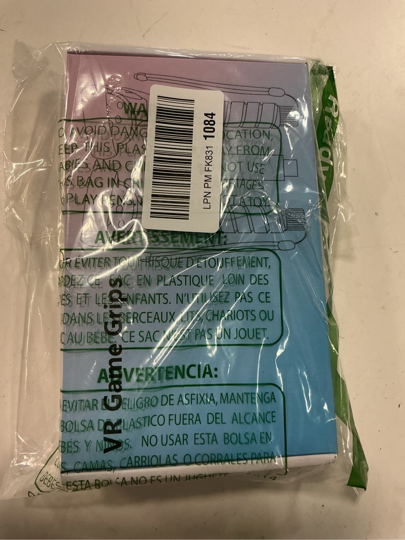 Condition photo showing New/Like New for 2 in 1 Long Arms & Handle Attachments Compatible with Oculus Quest 3/3S Hand Controllers, VR Gorilla Tag Long Arms/Stick Extension Grips for Meta Quest 3/3S Accessories for Beat Saber Golf Club Game For Quest 3/3s (Clear)