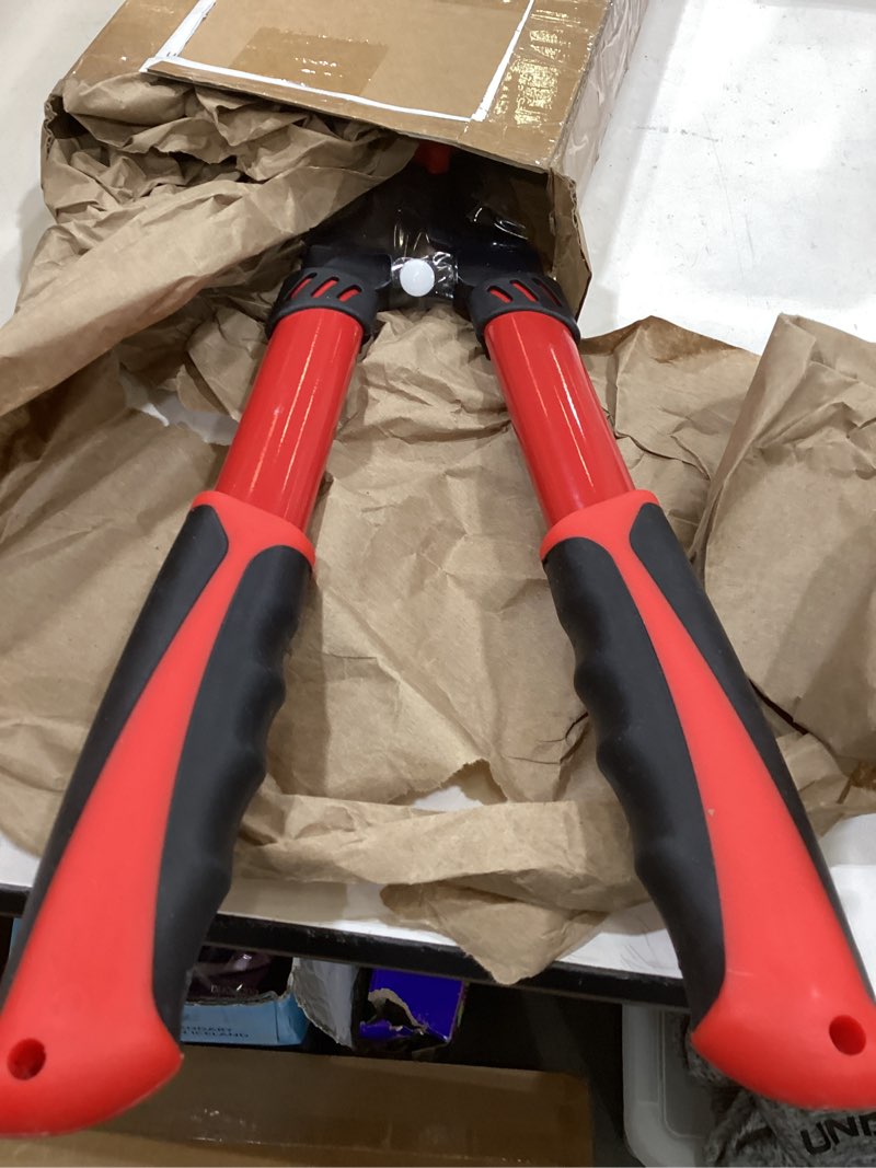 Condition photo showing Good Condition for hedge clippers shears sharp clean cuts - teflon coated high carbon steel blades,ergonomic comfortable handle,lightweight 24.8in hedges shears for gardening yard effortless trimming shaping shrubs bush