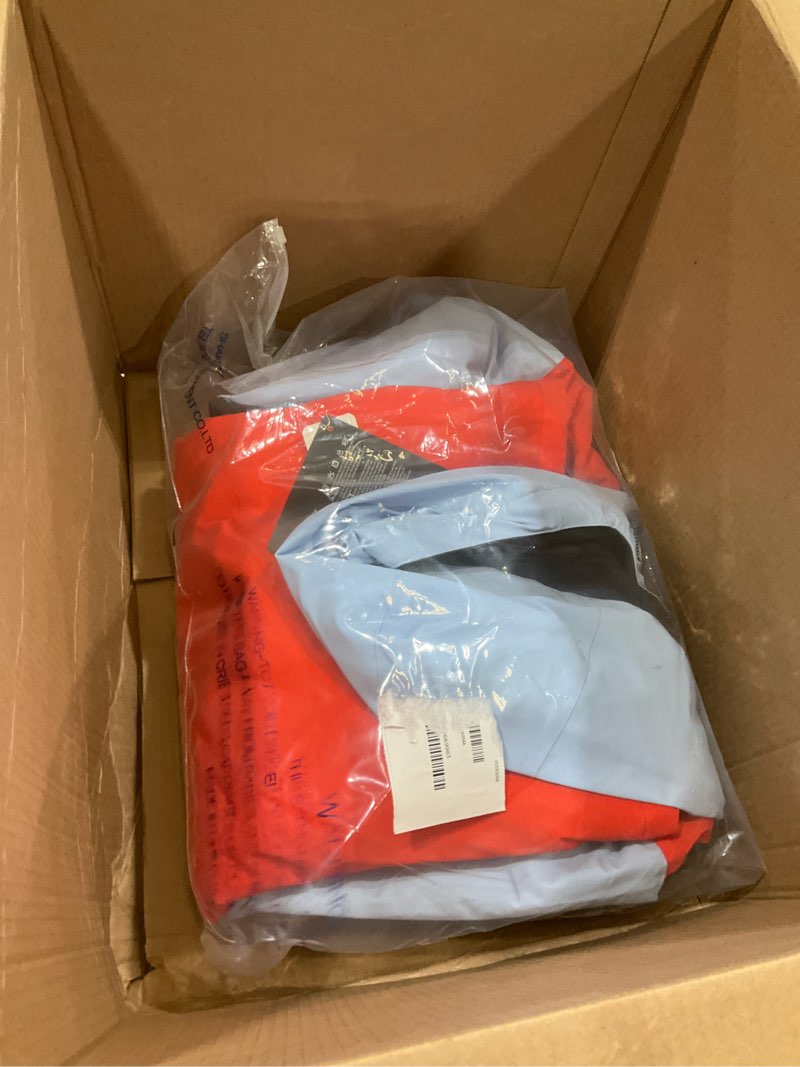 Condition photo showing Good Condition for Womens Waterproof Ski Jacket Warm Winter Snow Coat Windbreaker Hooded Thick Snowboard Jacket Blue Brn Medium