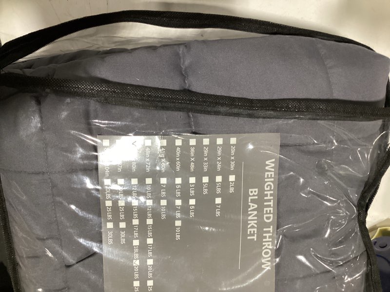 Condition photo showing Good Condition for CYMULA Weighted Blanket for Adults (20lbs 60"x80" Queen Size) - Cooling Breathable Heavy Blankets fo