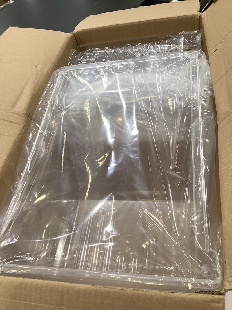 Condition photo showing Good Condition for [2 pack] upgraded 240337103 refrigerator crisper drawers bins compatible with frigidaire drawer replacement 240337102 kenmore refrigerator drawer,frigidaire crisper drawer replacement fridge drawer