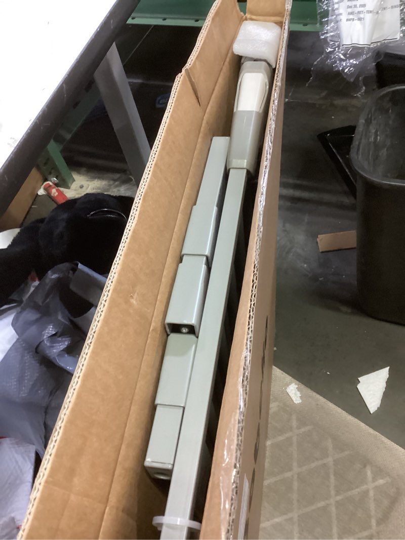 Condition photo showing Good Condition for Babelio Auto Close Baby Gate with Small Cat Door, 29-43" Metal Cat Gate for Doorway, Stairs, House, Easy Walk Thru Dog Gate with pet Door, Includes 4 Wall Cups and 3 Extension Pieces, Gray Gray-privilege1 29-43" Wide, 30" Tall