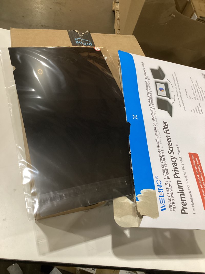 Condition photo showing New/Like New for 21.5 Inch - 16:9 Aspect Ratio - Computer Privacy Screen Filter for Widescreen Monitor - Anti-Glare - Anti-Scratch Protector Film - Protects Your Eyes from Harmful Glare and Blue Light 21.5 inch Widescreen (16:9)