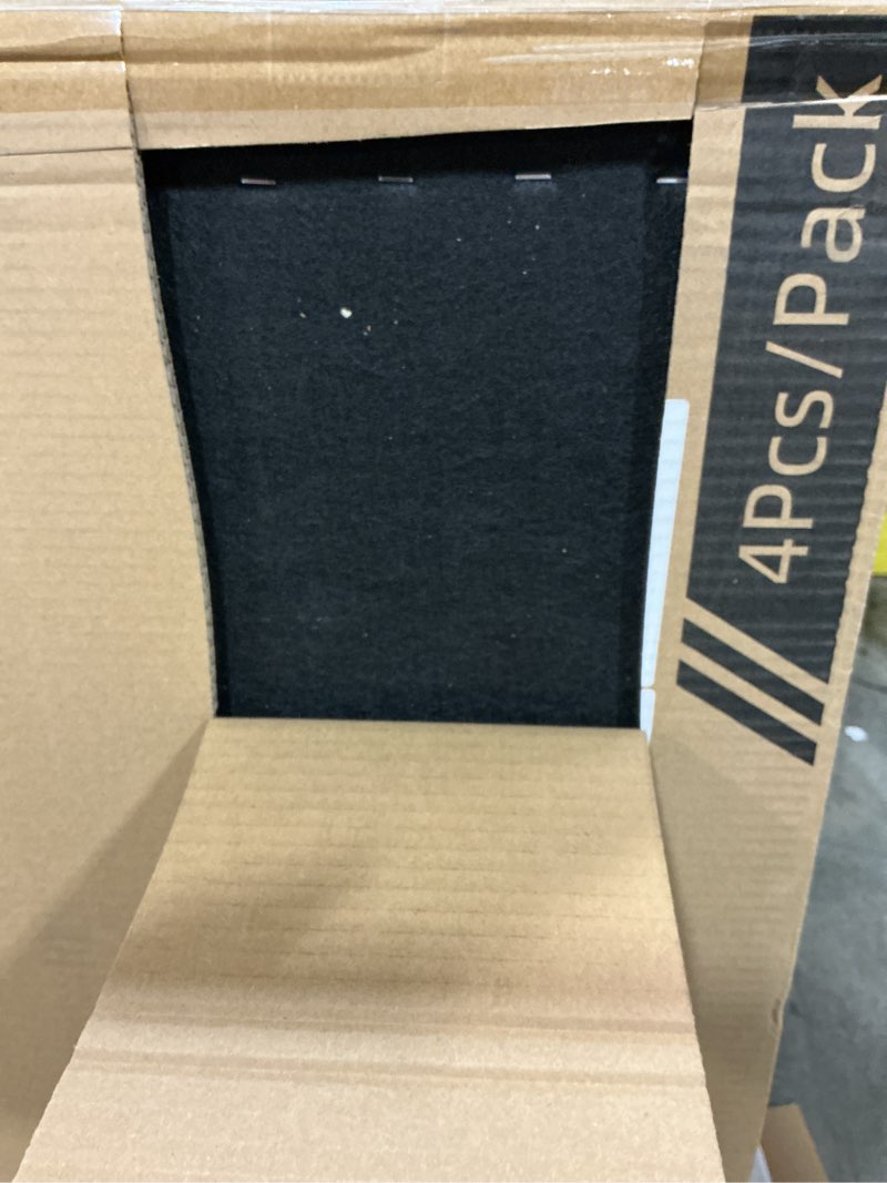 Condition photo showing Good Condition for ritollo 4 pack wood panels for wall, 47.2"×23.6" wood slat acoustic panels for wall, soundproof panels, 3d fluted panels for interior wall decor (natural walnut) 47.2 x 23.6(4 pcs) natural walnut