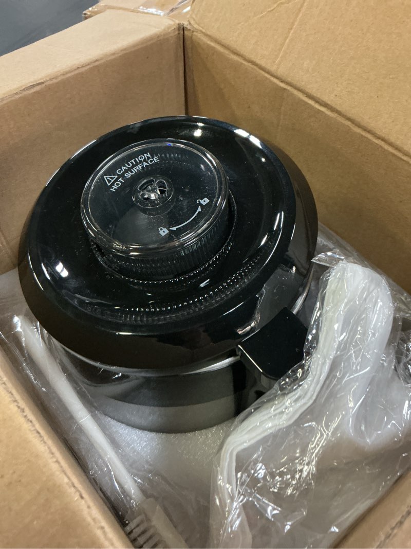 Condition photo showing New/Like New for 12 in 1 nut milk maker machine, 50oz soy milk maker blender, homemade soy milk, oat milk, juice, almond milk, plant based and non dairy beverages,12h delay start/self cleaning/keep warm, silver