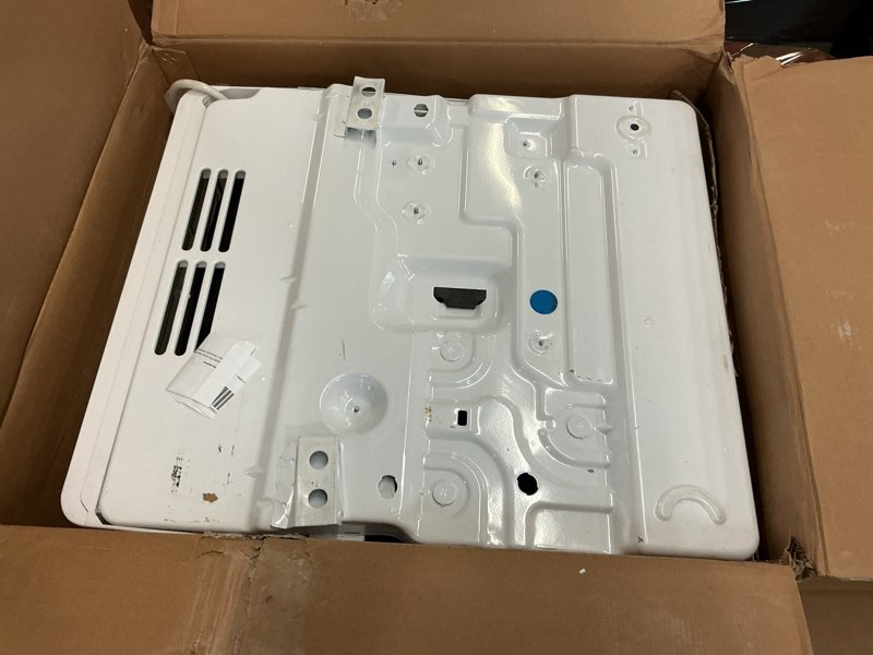 Condition photo showing Good Condition for Midea 8,000 BTU Smart Inverter Air Conditioner Window Unit with Heat and Dehumidifier – Cools up to 350 Sq. Ft., Energy Star Rated, Quiet Operation, Electronic Controls, Remote Control, White 8,000 BTU with Heat