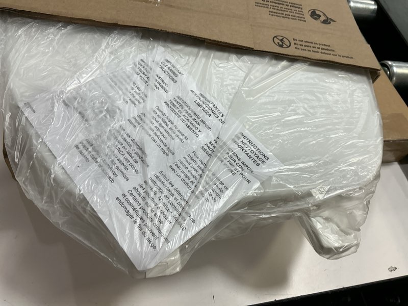 Condition photo showing New/Like New for Bemis 170 Durable Plastic Toilet Seat, Elongated, White