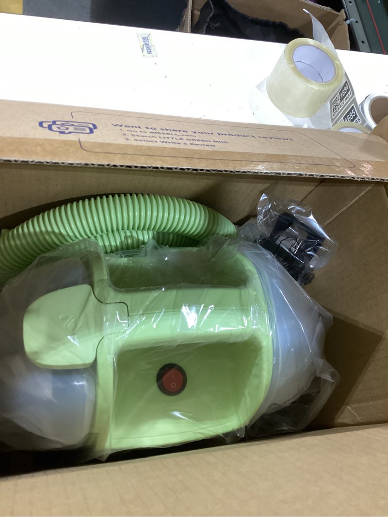 Condition photo showing Good Condition for BISSELL Little Green Mini Portable Carpet and Upholstery Deep Cleaner, Car/Auto Detailer, with HydroRinse Self-Cleaning Tool and 4" Tough Stain Tool, Tea Green, 4075