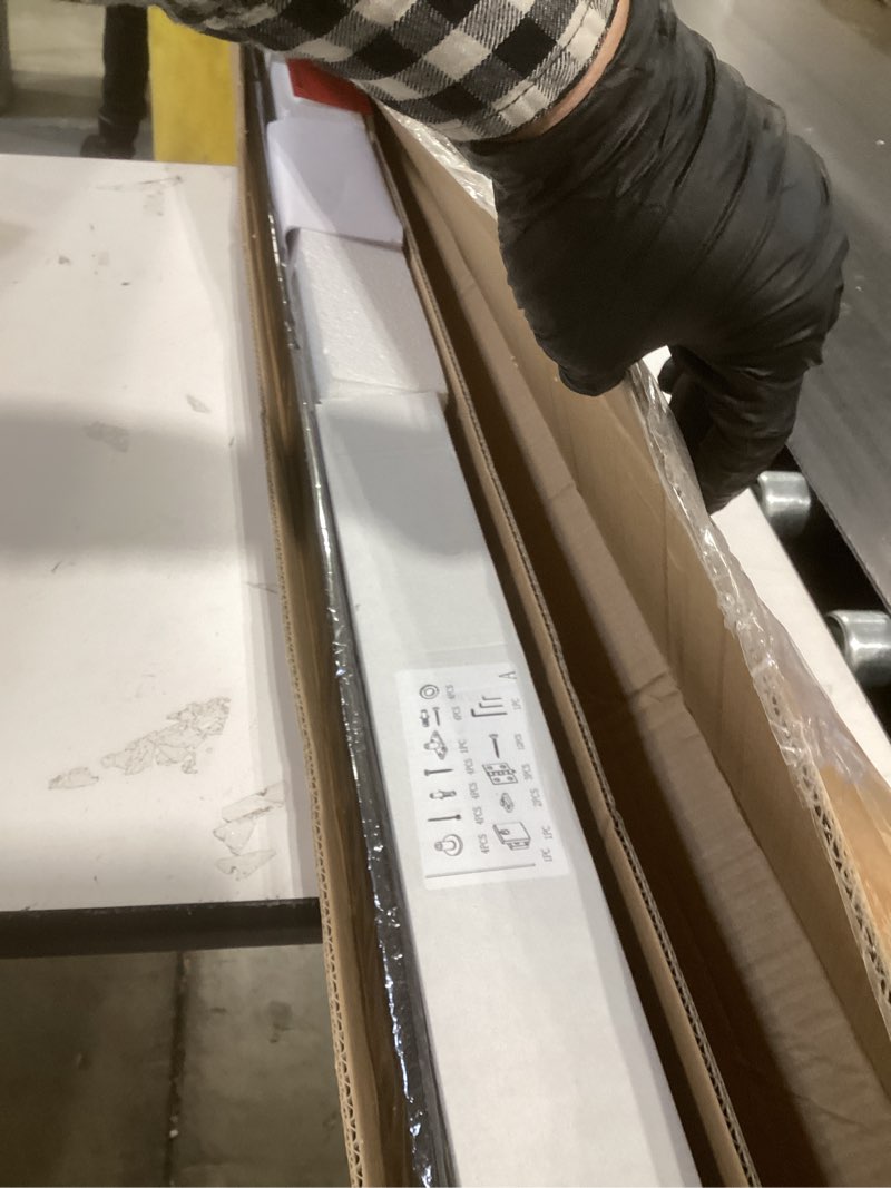 Condition photo showing New/Like New for EaseLife 36" Bifold Sliding Barn Door Hardware Track Kit for 2 Closet Door,Top Mount Roller,Slide Smoothly Quietly,Easy Install,Black,Fit for Double 16" Wide Bi-Folding Door (Hardware Only) 36" for 2 Door (Hardware only)