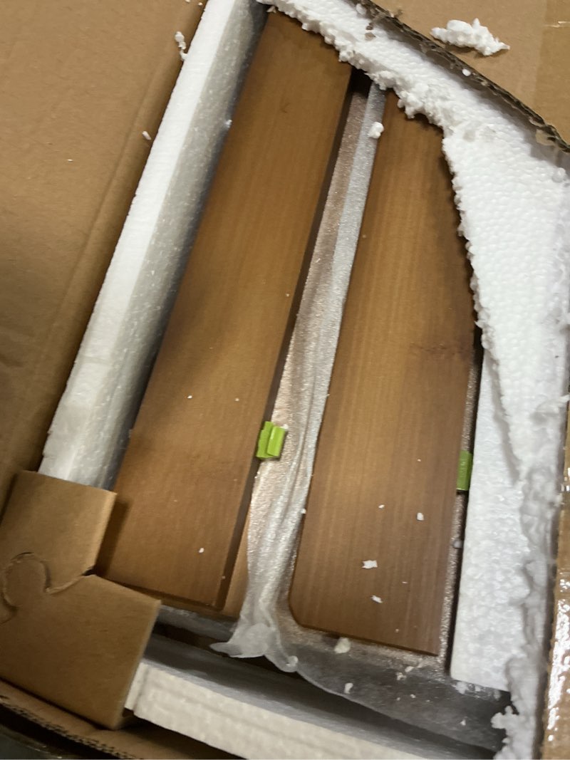 Condition photo showing Good Condition for wire shelf covers, bamboo wire rack covers for pantry, closet (4pcs, 24" w x 12" d) 24"w x 12"d 4