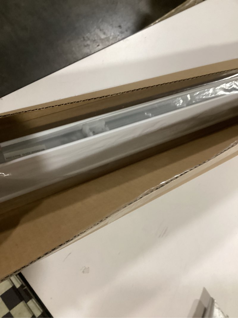 Condition photo showing Good Condition for LazBlinds Cordless Cellular Shades, No Tools No Drill Blackout Honeycomb Shades Pleated Blinds for Windows, 40" W x 64" H, Silver White Blackout-silver White 40'' W x 64'' H