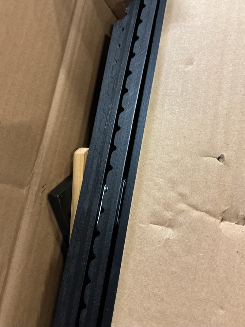 Condition photo showing New/Like New for WOWLIVE Corner Bread Box for Kitchen Countertop, Large Vintage Bread Storage Container Bin for Homemade Bread, Double Layer Farmhouse Bread Holder for Kitchen, Cabinet, Pantry (Black, Extra Large) Black Extra Large