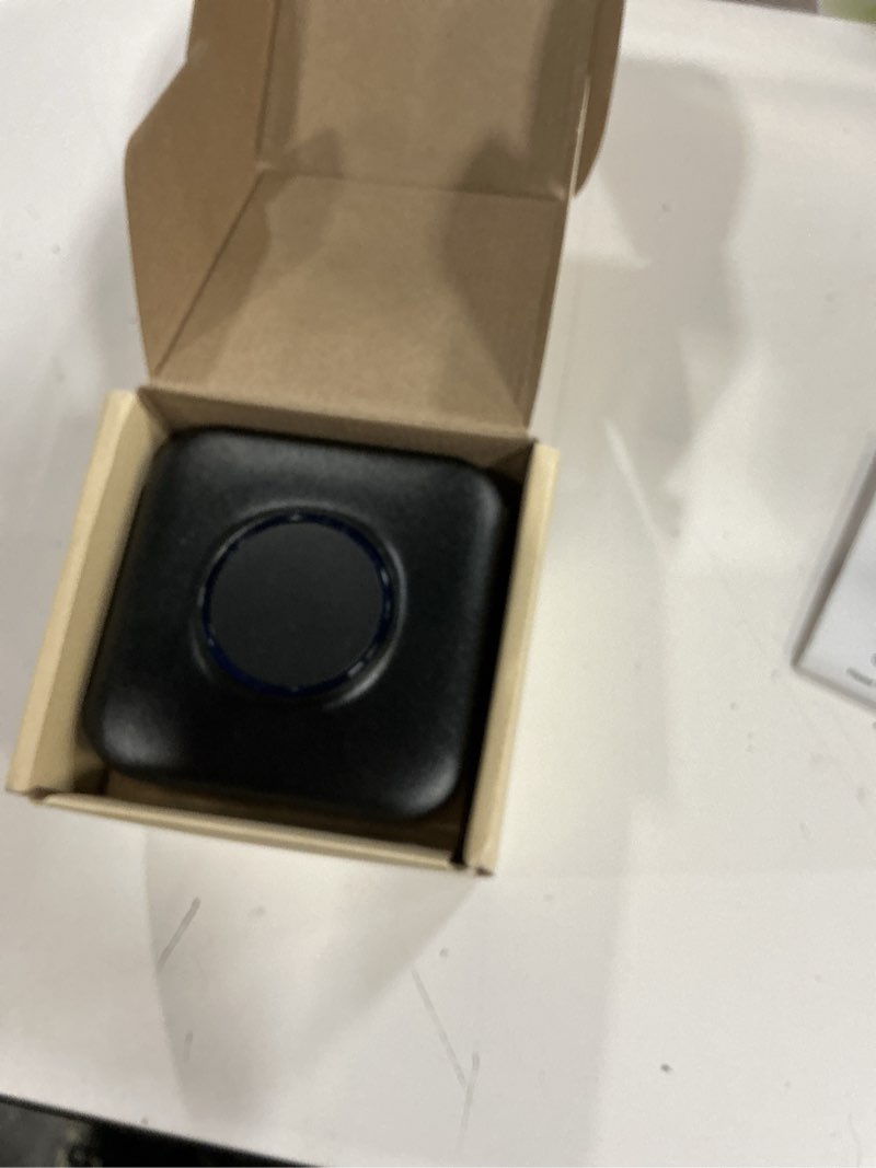 Condition photo showing Good Condition for smart wifi wireless doorbell chime for google nest, ring, blink – app-connected with 58 music, 5 adjustable volume & led light, no wiring required (1pack, black)