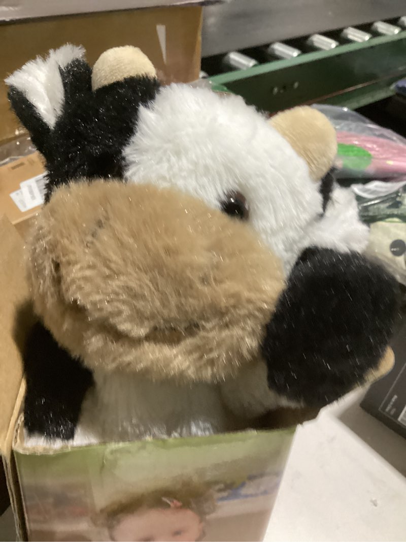 Condition photo showing Good Condition for hopearl talking cow repeats what you say shaking head electric interactive animated toy speaking plush buddy birthday festival for toddlers, 7''