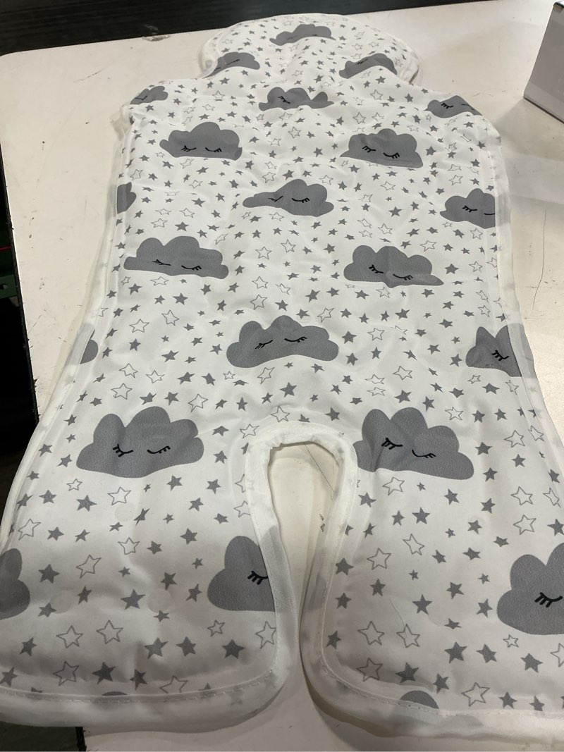 pinkunn gel car seat baby cooling pad for summer breathable stroller cooler pad multifunctional carseat cooling mat for baby child dining chair safety seat stroller (white,cloud)
