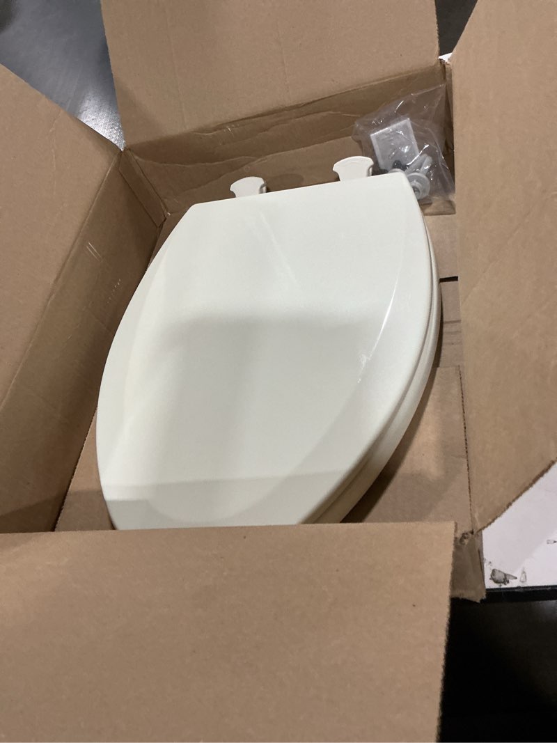 Condition photo showing Good Condition for American Standard 5503A00B.020 Slow Elongated Closed Front Toilet Seat, White