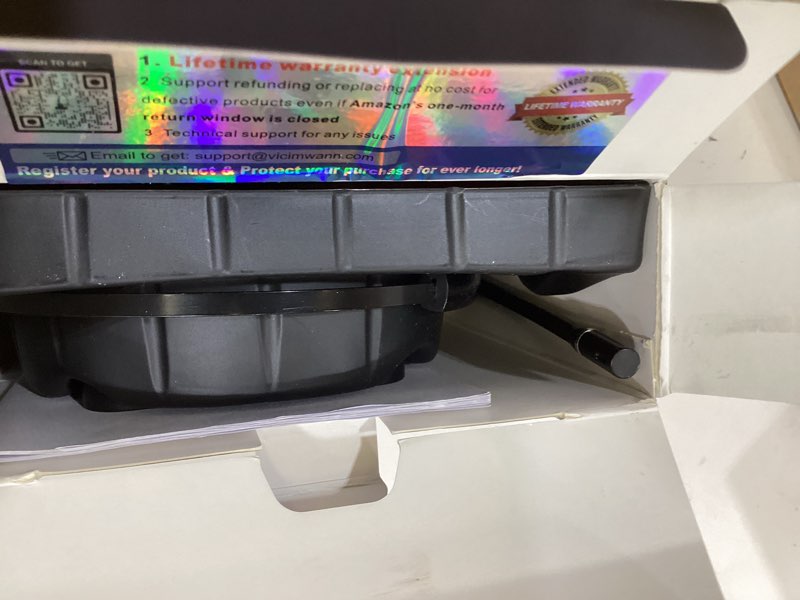 Condition photo showing Good Condition for wireless bluetooth headset v5.3 with noise cancelling mic, mute button, multipoint, and charging base