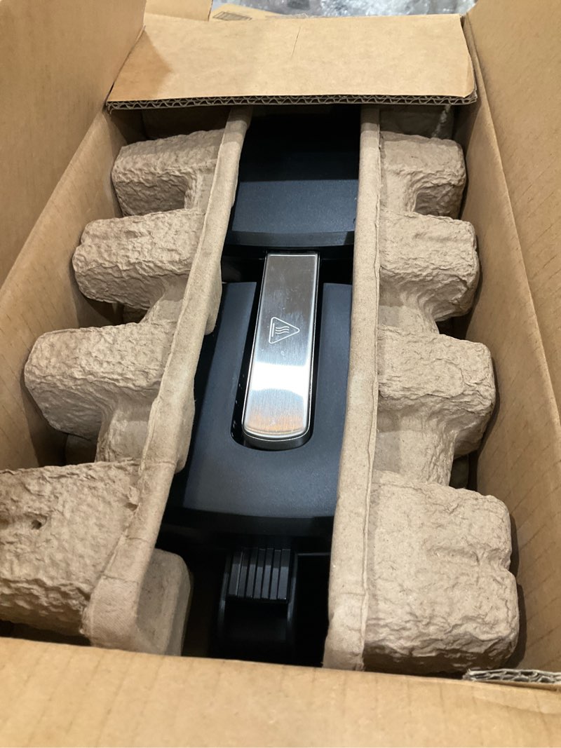 Condition photo showing As Is for shardor 8-cup drip coffee maker with reusable filter and glass coffee pot?black and sliver