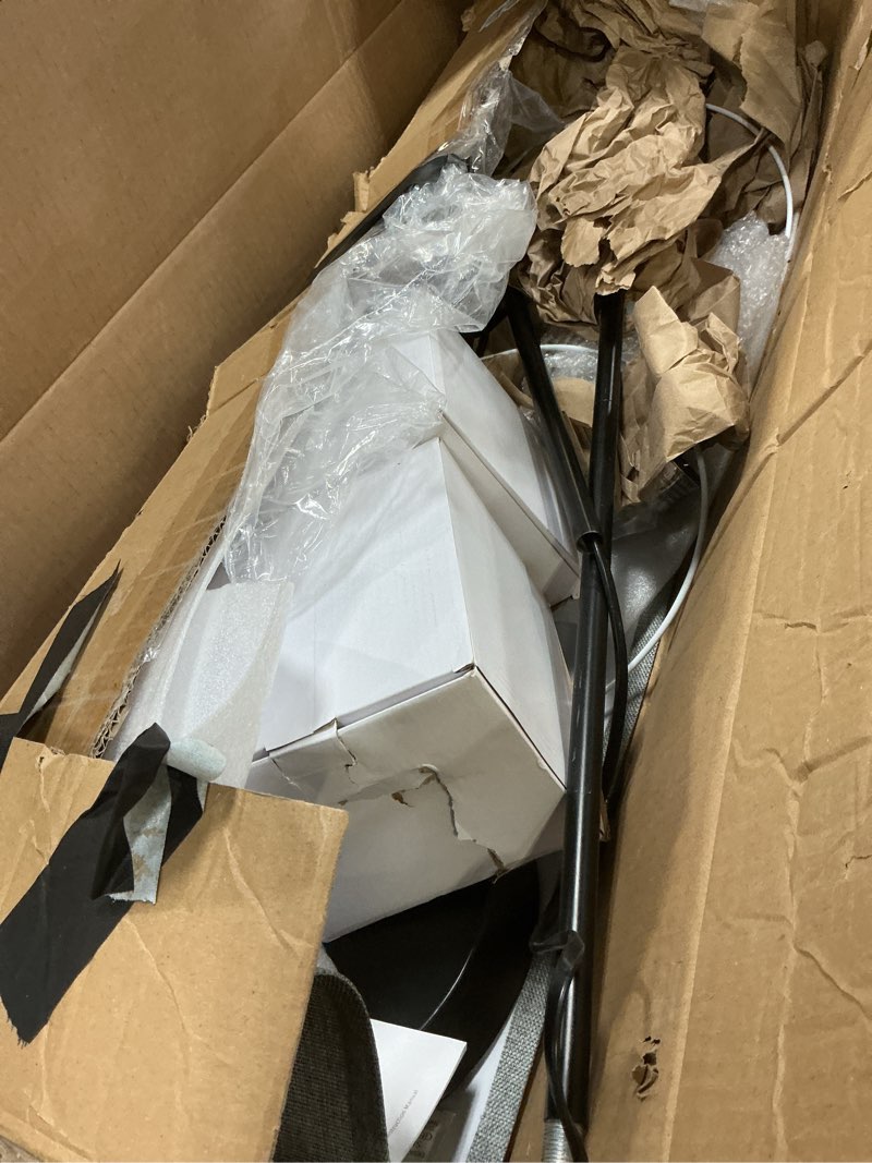 Condition photo showing As Is for neewer 2pcs 24"x24" 900w equivalent softbox lighting kit with tripod stands, 45w bi color 2.4g led bulbs, remote, 10 channels 2900k-7000k 1400lx/m cri95, photography continuous lighting kit, nk103