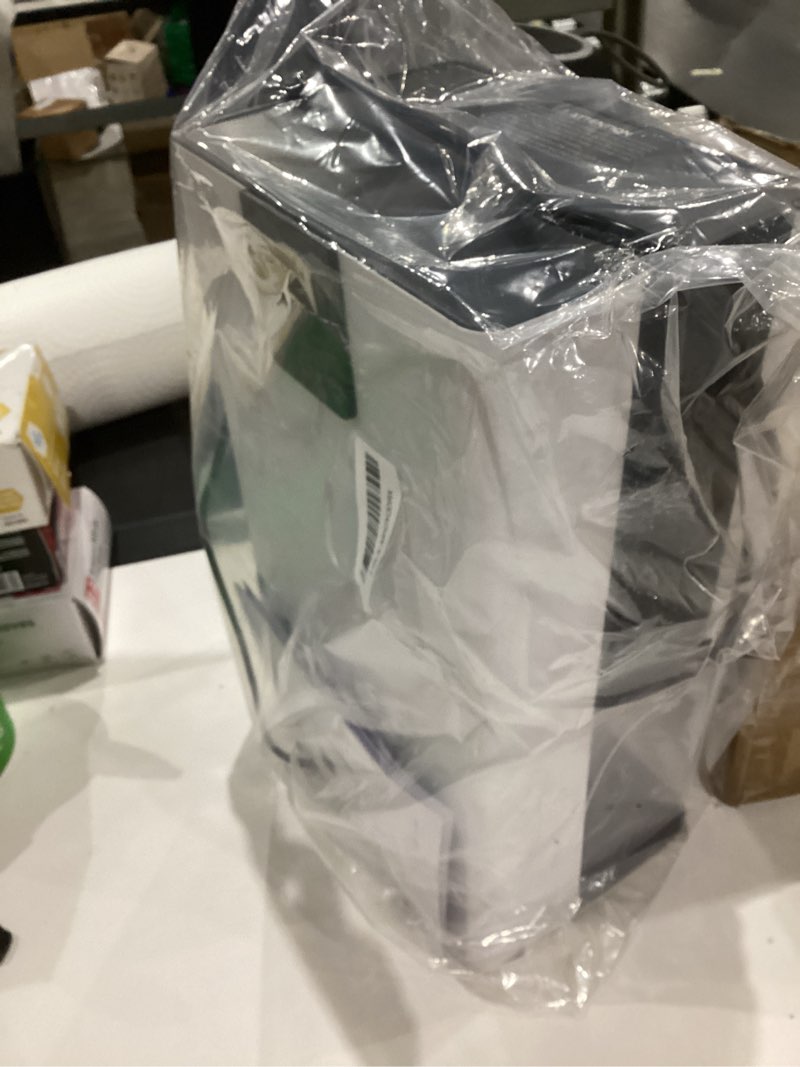 Condition photo showing As Is for Dehumidifier, 95 OZ Water Tank Dehumidifiers for Home, 1000 sq. ft. Dehumidifier for Basement Bathroom Bedroom with Auto Shut Off, 7 Colors LED Light, Quiet Dehumidifiers with Sleep Mode, White