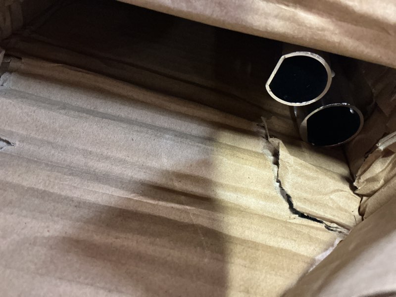 Condition photo showing Good Condition for zenna home curved shower curtain rod, no drill, 50-72 inch adjustable tension shower rod for bathroom, rustproof, non-slip, adds room in shower, chrome chrome 50" to 72"