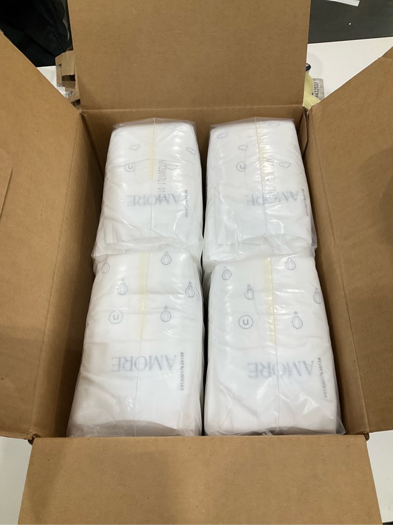Condition photo showing New/Like New for pampers amore, size 0 (up to 10 lbs), 76 count, our best diaper – hypoallergenic & fragrance free, up to 100% leakproof, soft as cashmere size 0 76