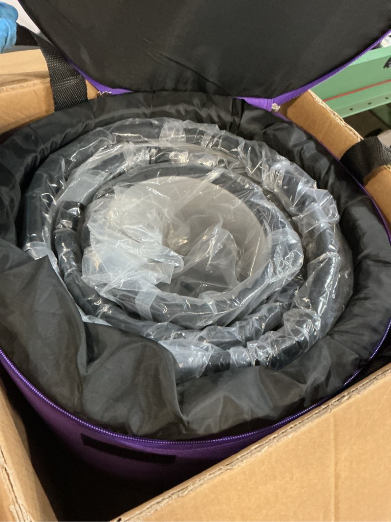 Condition photo showing Good Condition for cvnc 440hz 6-12 inch set of 7 frosted chakra quartz crystal singing bowls for sound healing with heavy duty carrying cases 6-12inch