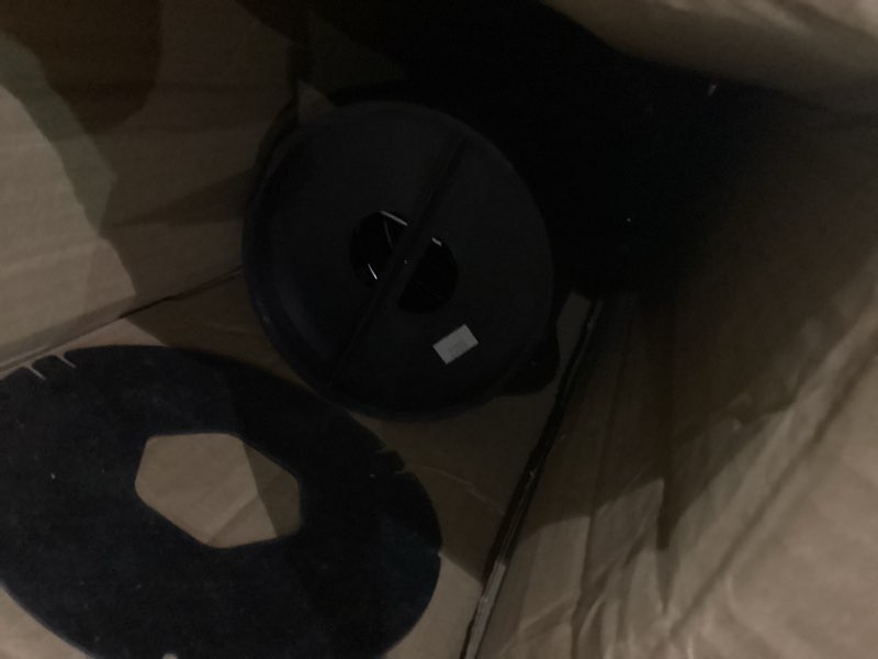 Condition photo showing As Is for San Jamar One-Size-Fits-All Ez-Fit In-Counter Cup Dispenser Fits 8-46 Oz Cups with Interchangeable Gaskets for Restaurants, Dining Halls, and Fast Food, Plastic, 23.25 Inches, Black