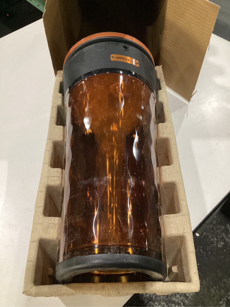 Condition photo showing As Is for Vornado LUCERNA 2 Alchemy Ultrasonic Humidifier with Ambient Light, 1 Gallon Capacity, 24 Hour Runtime, Modern Luxury Design, Auto Shut-Off, Amber, Whole Room, USED, NOT TESTED