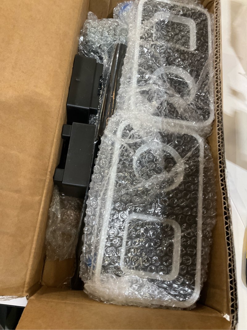 Condition photo showing As Is for Furniture Dolly with Dual Groove Design: Furniture Sliders with 6 Wheels - for Various Types of Furniture Legs - Moving Heavy Duty Sofa Bed - Load Capacity Up to 800lb 1.25in wheels with dual groove + 1 pry bar
