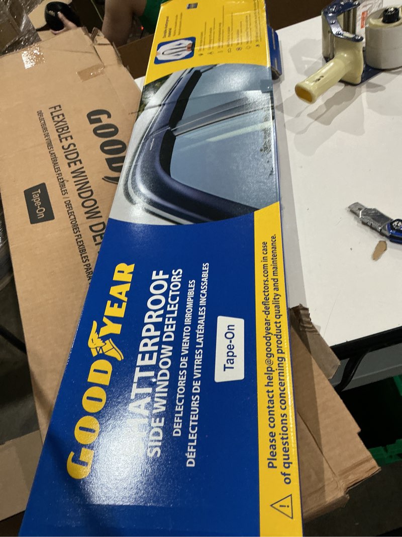 Condition photo showing Good Condition for goodyear car accessories smoke side window deflector gy008056