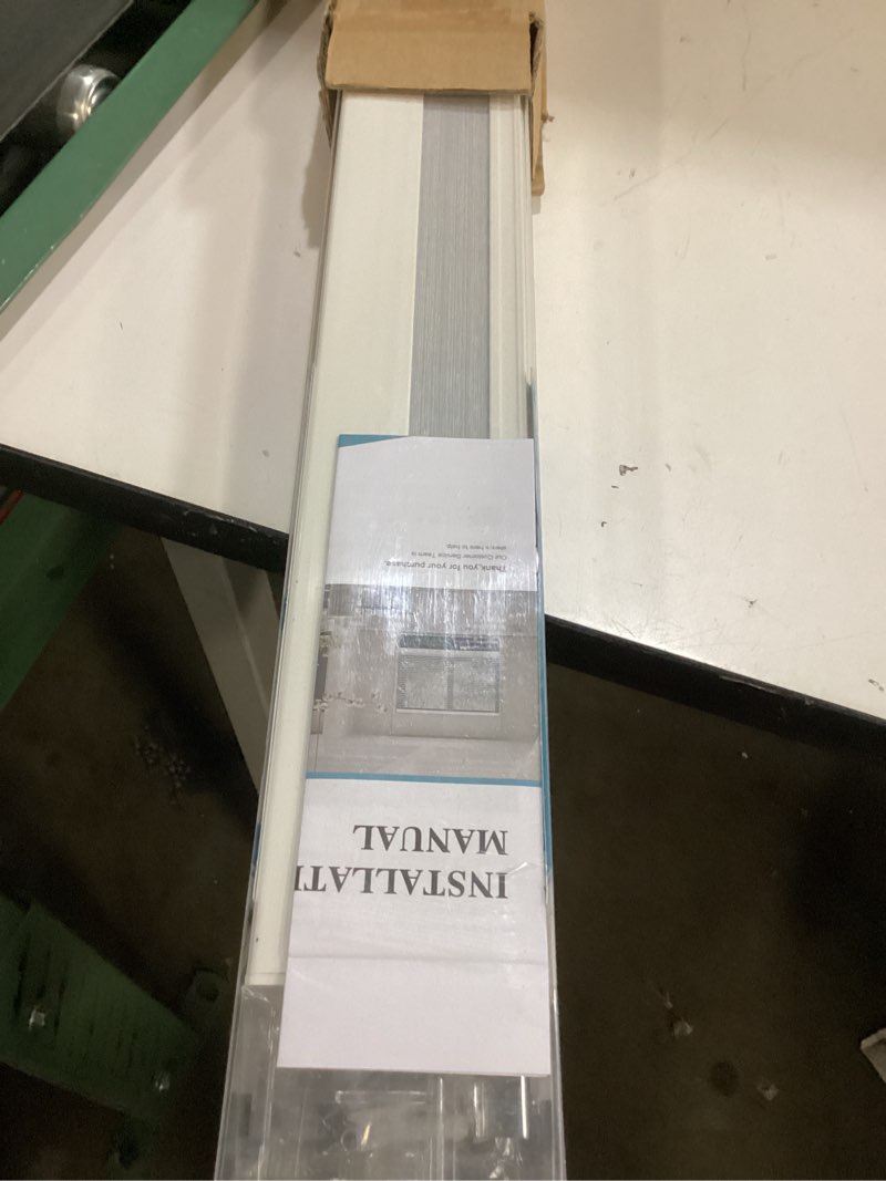 Condition photo showing Good Condition for MYshade Blackout Cordless Cellular Shades Honeycomb Shade for Indoor Windows Room Darkening Blinds for Home Office Pull Down Window Shades Easy to Install 27 inch Wide, H72 White Pleated Shade White 27"W x 72"H