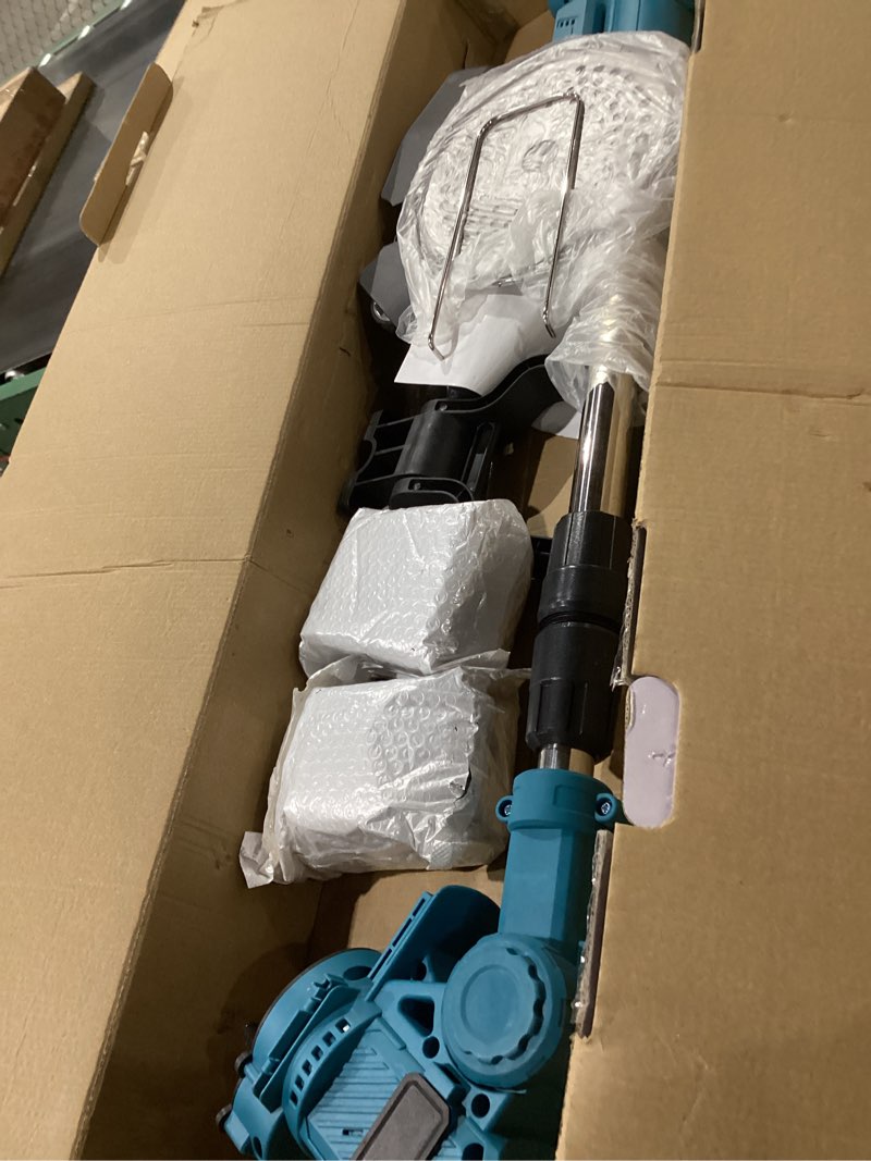 weed eater battery powered, 21v electric weed wacker cordless, with 2x 4.0ah battery, cordless weed 