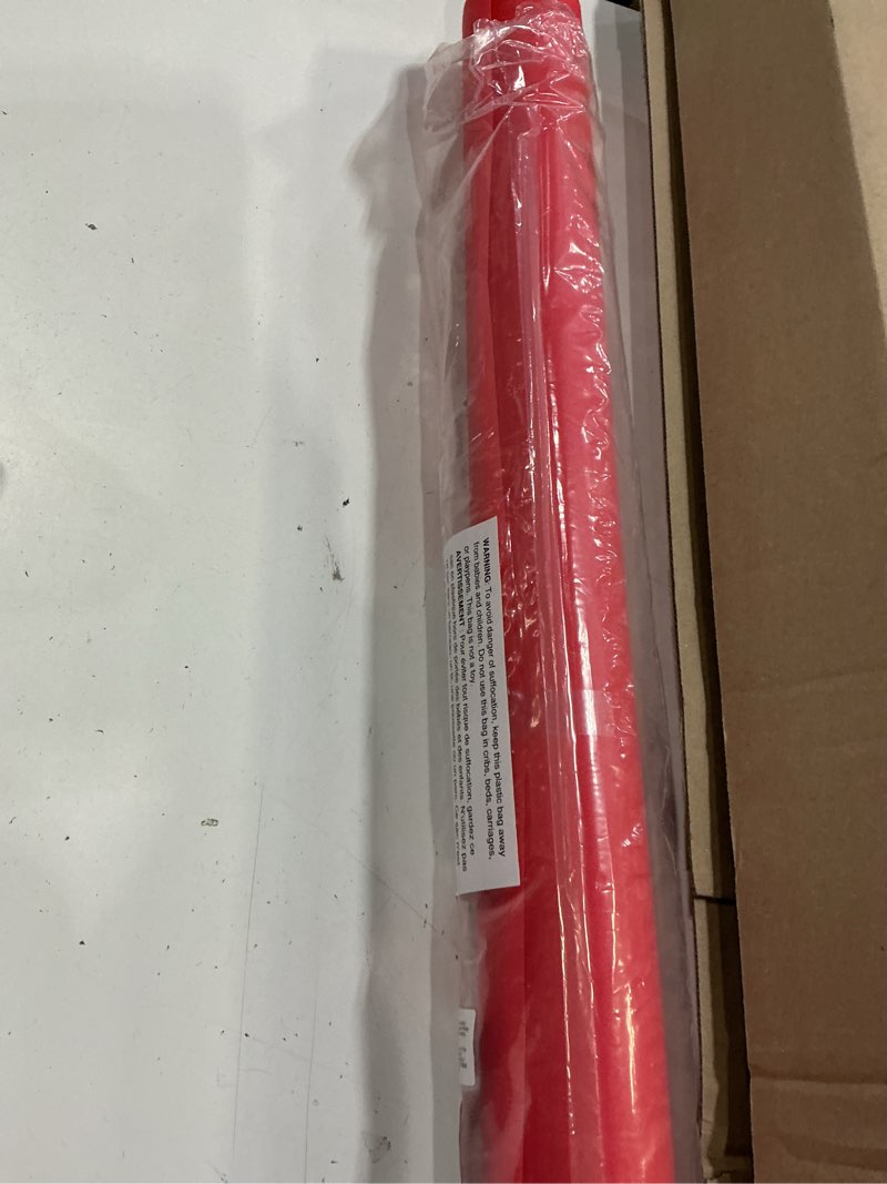 Condition photo showing As Is for blue panda red carpet runner for party - 3 ft x 50 ft, red polyester carpet for wedding aisle, prom decorations, movie theme party & proposal decor