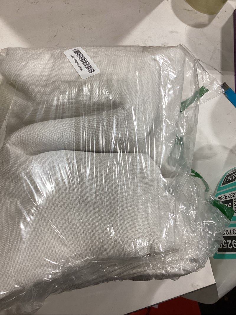 Condition photo showing Good Condition for Natural Linen Curtains 86 Inch Length 2 Panels Set for Bedroom Dining Room Grommet Semi Sheer Thick Linen Drapes Boho Farmhouse Neutral Ivory Cream 86 Inch Long Curtains for Living Room 52x86 Natural 52"W x 86"L (Pack of 2)